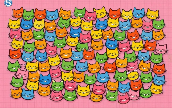 Тест на внимательность: найдите кошку, которая притворилась мышкой, за 5 секунд!