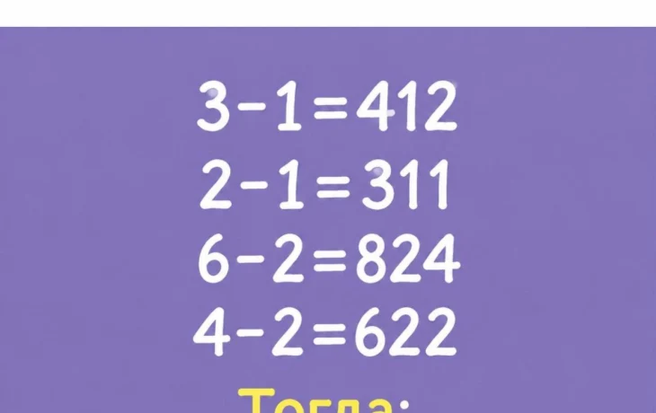 Ответ на числовую головоломку: 7-3 = ? &mdash; проверили свою логику?