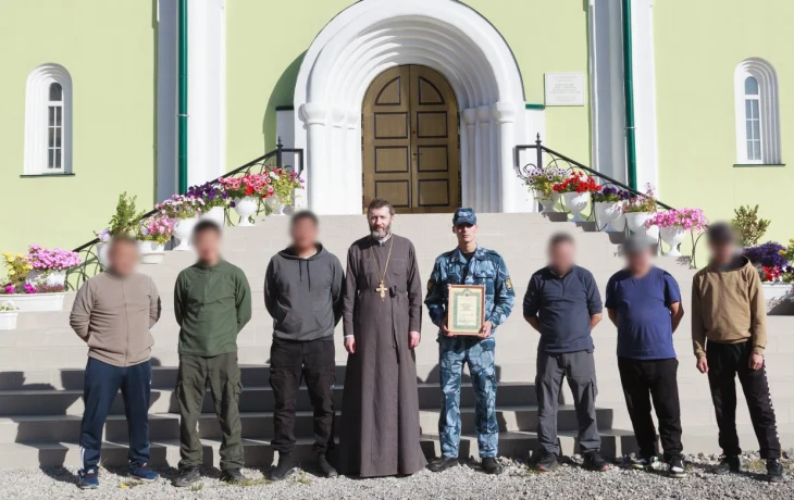 Осужденные оказали добровольческую помощь Храму Всех Святых