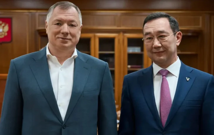 Айсен Николаев и Марат Хуснуллин обсудили стратегию развития Якутии