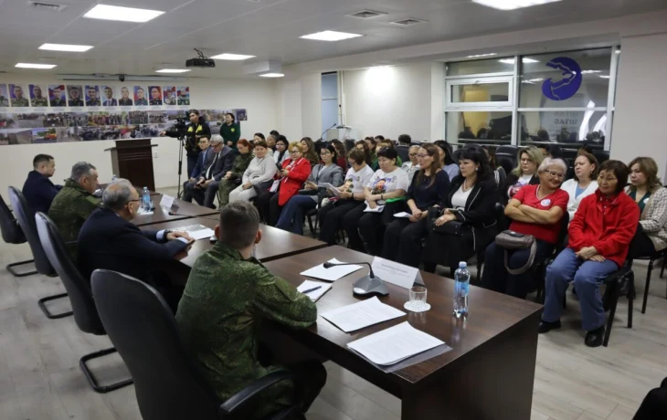 В Якутии семьи участников СВО встретились с представителями власти и воинских частей