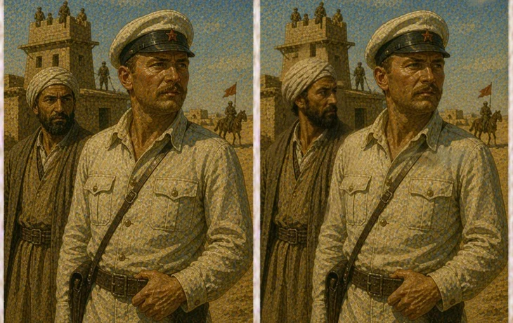 Тест на внимательность эпохи СССР: на картинке изображен советский истерн. Найдите три отличия