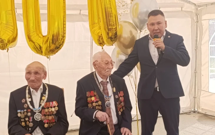 Участник Великой Отечественной войны Мартын Григорьев отметил 100-летний юбилей