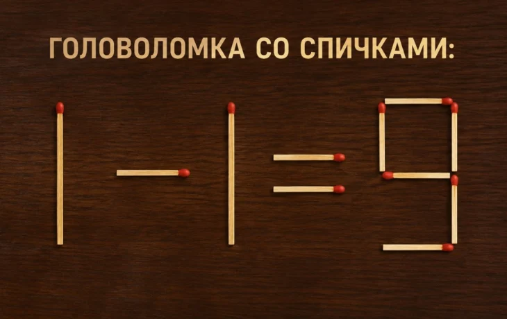 Ответ на головоломку со спичками, которую никто не смог решить