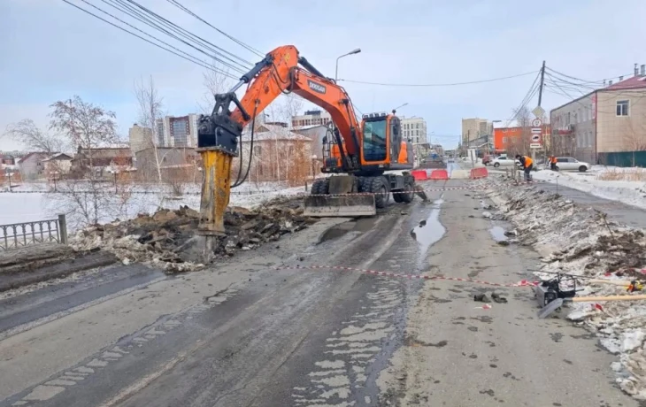 В Якутске открыли проезд по улице Дежнева