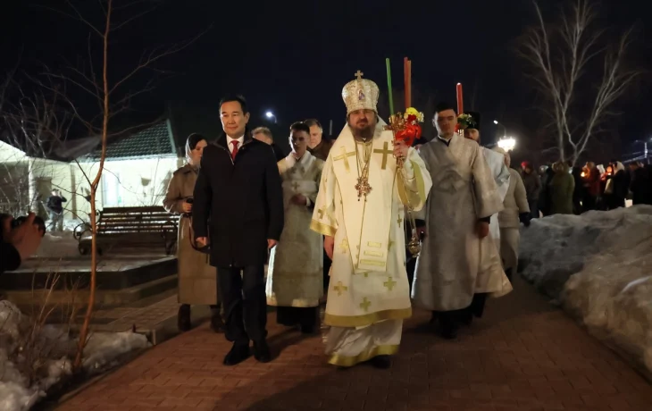 Фоторепортаж: якутяне встретили Пасху