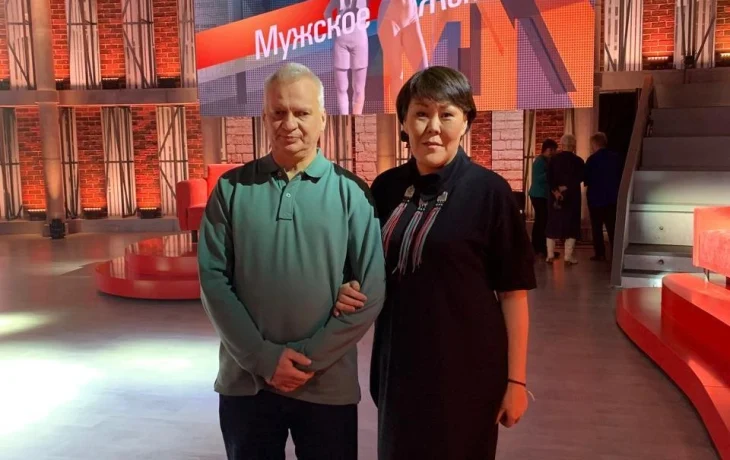 Фотофакт: Якутские журналисты в передаче &laquo;Мужское и женское&raquo;