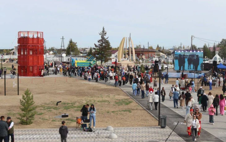 В День города Вилюйска открыли современное пространство за 150 млн рублей