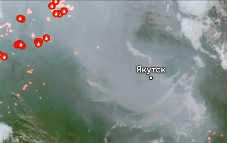 Задымление в Якутии может сохраниться до конца выходных