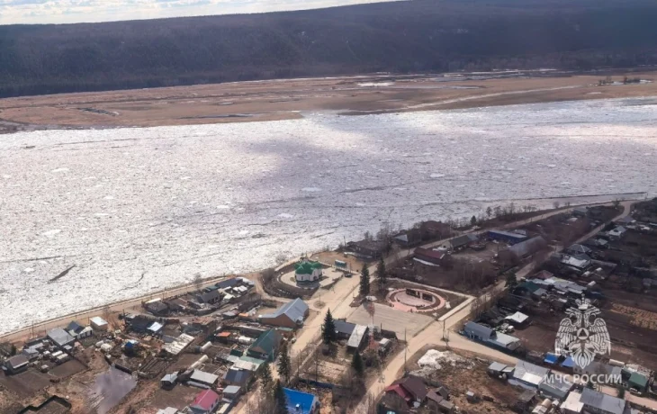 Вскрытие реки Лена осуществилось на двое суток позже среднемноголетних значений