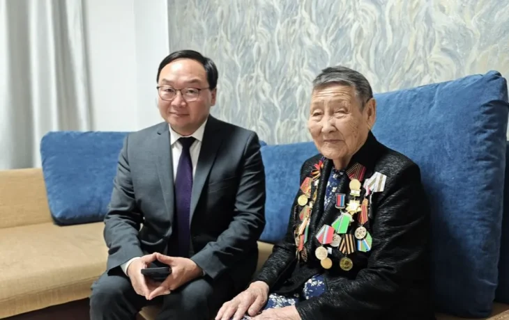 В Якутске поздравили 104-летнюю долгожительницу Татьяну Сафонову