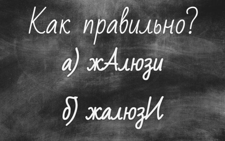 Вы&nbsp;&mdash; Ожегов XXI века: куда поставить ударение в слове &laquo;жалюзи&raquo;?