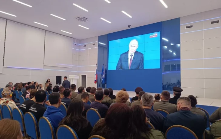 Общественники Якутии организовали совместный просмотр прямой линии Путина