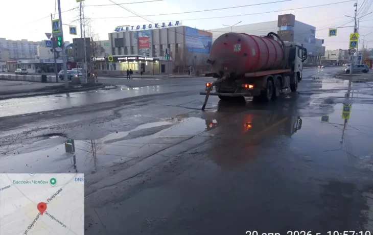 В Якутске откачали почти 25 тысяч кубометров талых вод