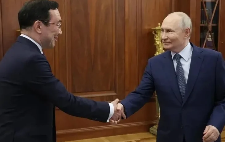 Глава Якутии представил президенту темпы социальной газификации в регионе