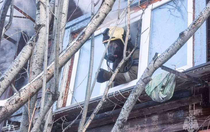 В Якутске на подаре погибли двое детей и взрослый