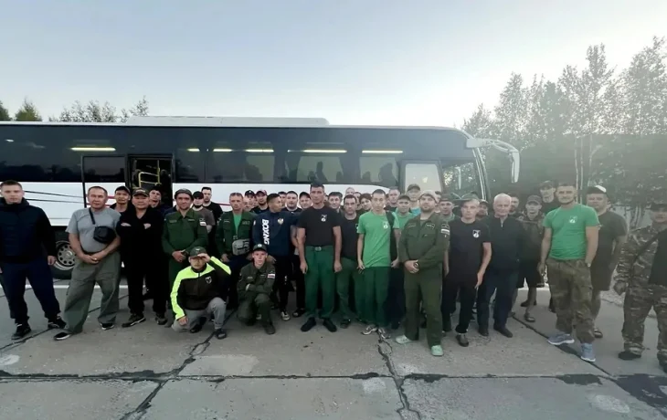 50 пожарных из Бурятии прибыли в ХМАО на тушение лесных пожаров