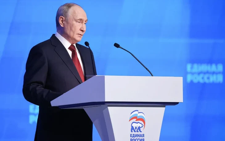 Владимир Путин: С момента своего создания &laquo;Единая Россия&raquo; верна своей миссии &mdash; служению Родине и людям