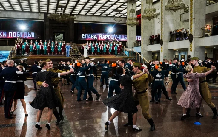 II Международный танцевальный флешмоб &laquo;Память хранит имена&raquo; стартовал в Музее Победы