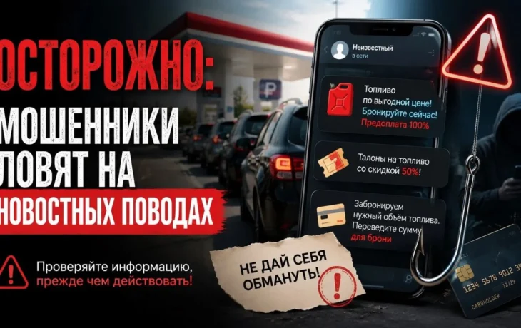 Осторожно: мошенники ловят на новостных поводах