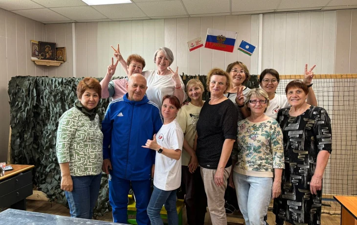 Больше тонны гуманитарки в неделю отправляют волонтеры Мирного бойцам СВО