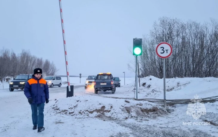 В Якутии разрешено движение по 16 ледовым переправам