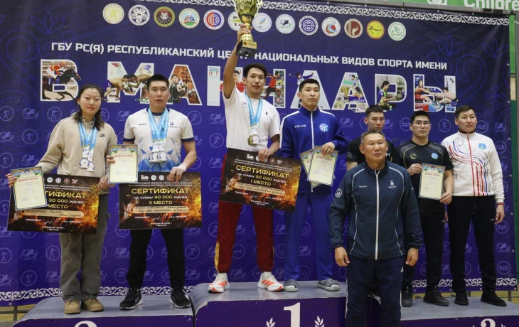 Яков Дмитриев впервые стал чемпионом Якутии по национальному многоборью
