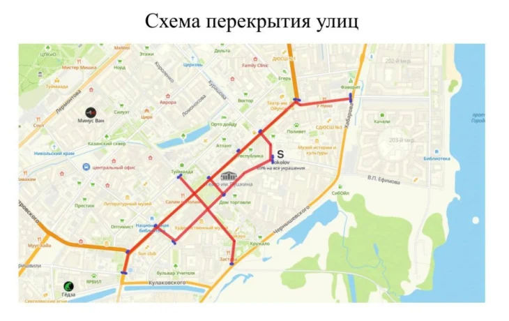 Очередной забег, очередное перекрытие улиц