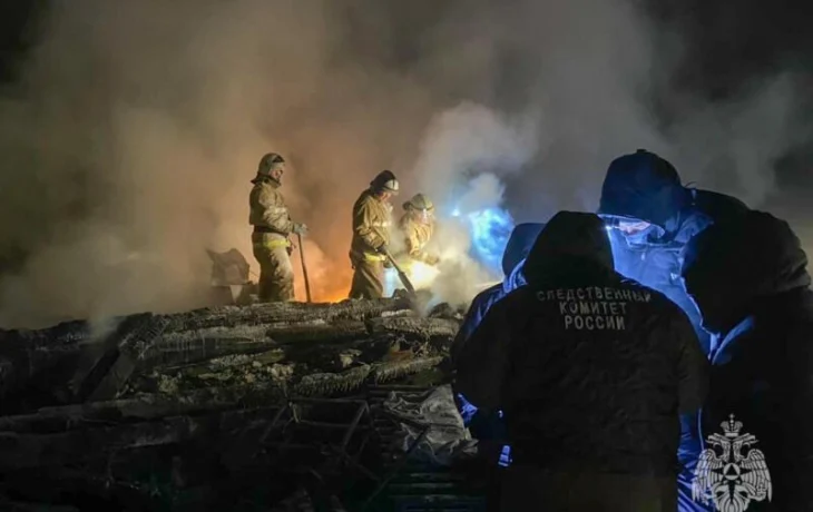 В селе Павловск Мегино-Кангаласского района на пожаре погиб мужчина и пострадала пожилая женщина