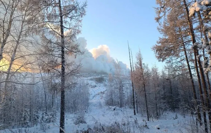 Пожар на мусорном полигоне в Якутске локализован