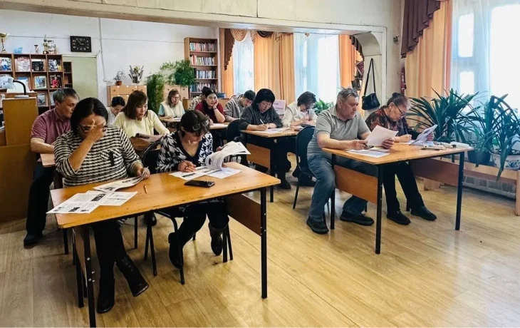В Якутии ветераны СВО и их семьи написали &laquo;Диктант Победы&raquo;