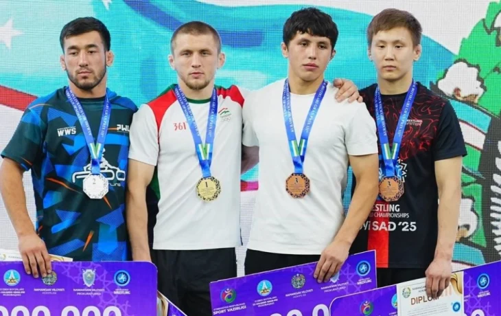 Борец из Якутии Эдуард Попов стал бронзовым призером международного турнира Uzbek Botirlar Grand Prix