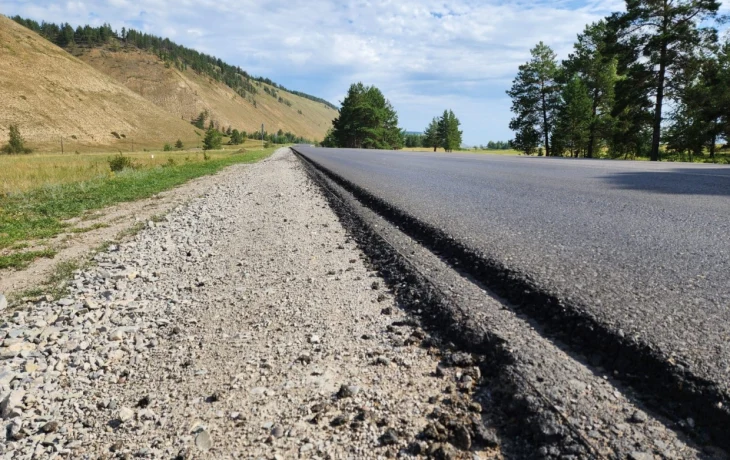 Нацпроект &laquo;ИДЖ&raquo;: Дорожники заасфальтировали участок автодороги "Умнас"