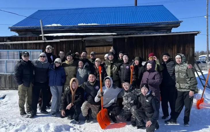 150 студентов-добровольцев помогли жителям Намского района в эти выходные