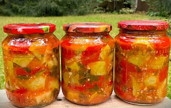 Юрча из кабачков на зиму: пальчики оближешь &mdash; остренькая, ароматная, и даже 10 банок не хватает до весны