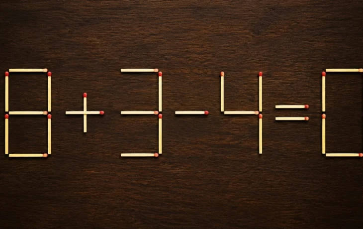 Разгадка головоломки: как из 8 + 3 &minus; 4 = 0 получить верное равенство