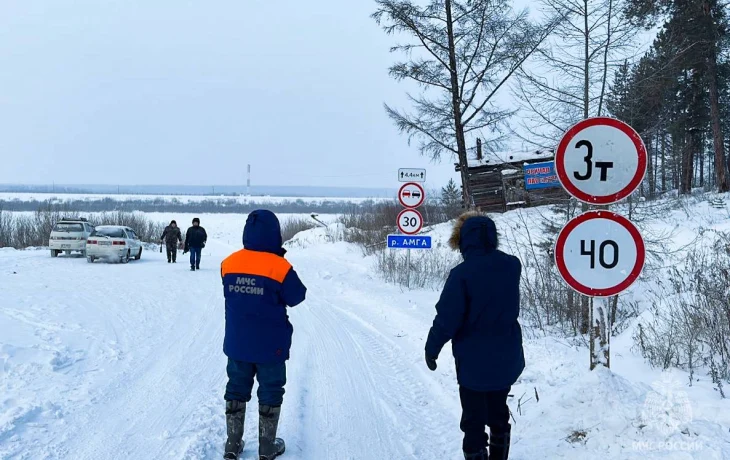 Заработали ледовые переправы на реках Амге и Вилюй