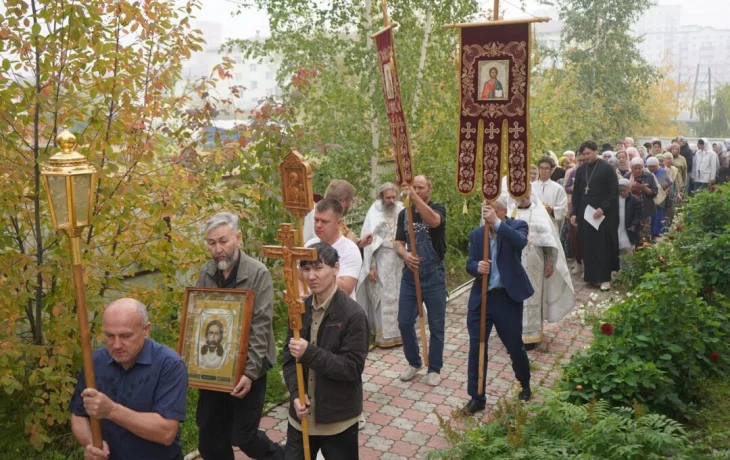 В Спасском монастыре Якутска отметили Ореховый Спас