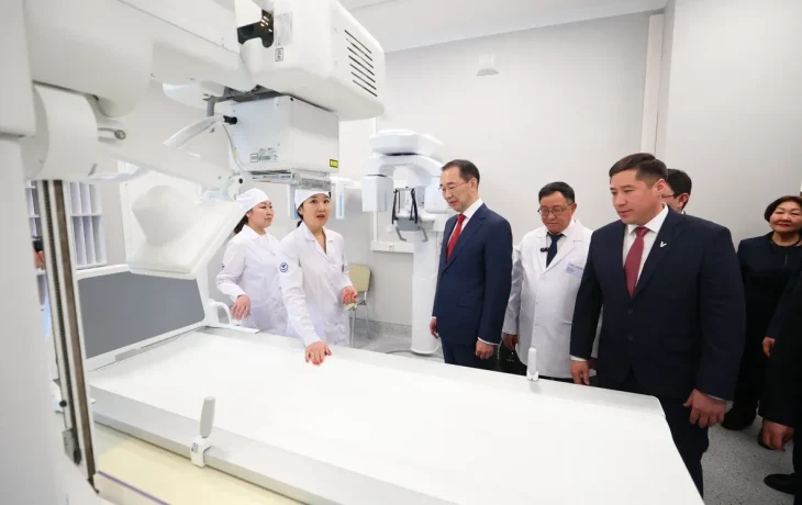 Новую поликлинику на 200 посещений в смену открыли в Амге Якутии