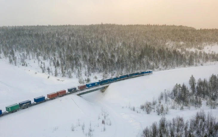 Москва-Якутия: стартовала первая контейнерная перевозка зимы по &laquo;железке&raquo;