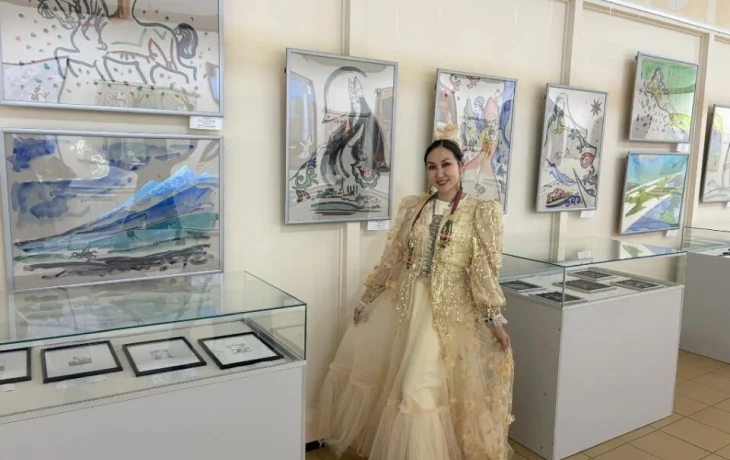 Картины якутской художницы Миры Аргуновой представлены в Татарстане и Красноярске