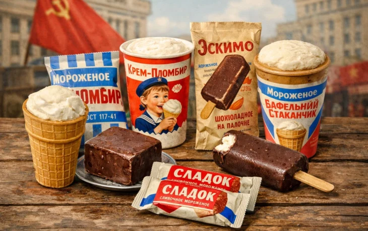 Советское мороженое &mdash; вкус детства: Тест о секретах легендарного лакомства СССР