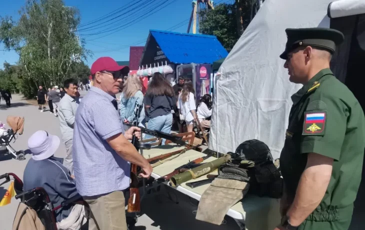 В парке Якутска в эти выходные будет работать мобильный пункт отбора на контрактную службу