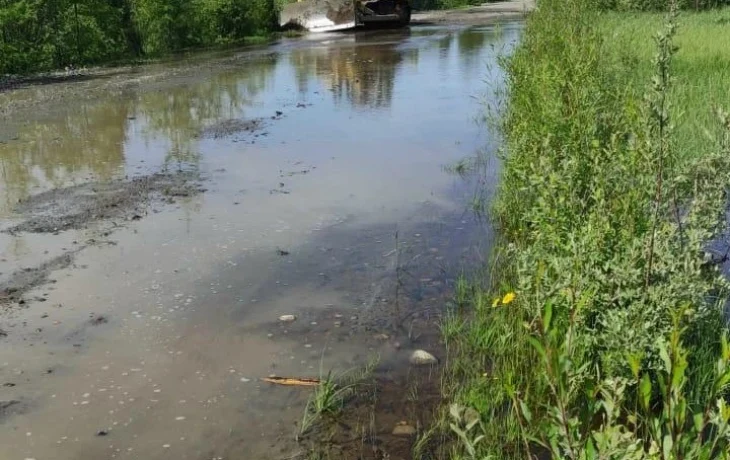 В Момском районе закрыли дорогу из-за подъема воды
