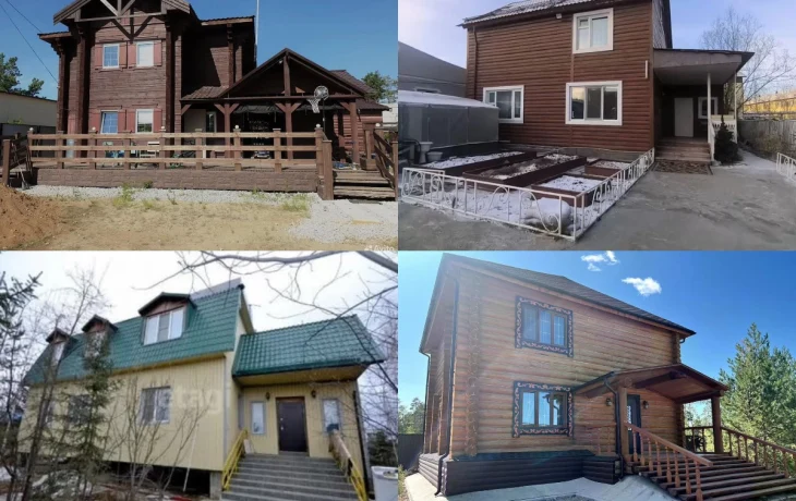 Авито Недвижимость: какие загородные дома с участками продаются в Якутске