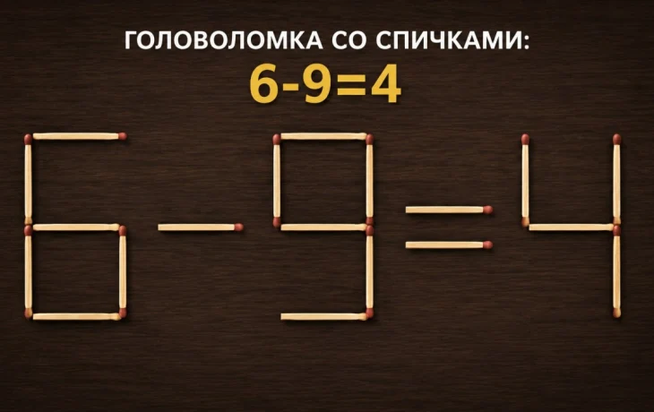 Спичечная головоломка: один ход, который меняет всё