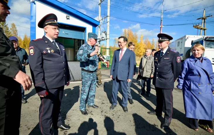 Модульный пост полиции открыли на трассе &laquo;Лена&raquo; в Южной Якутии