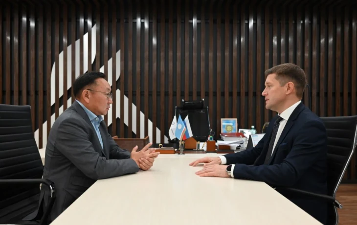 Алексей Колодезников провел встречу с главой Нерюнгринского района