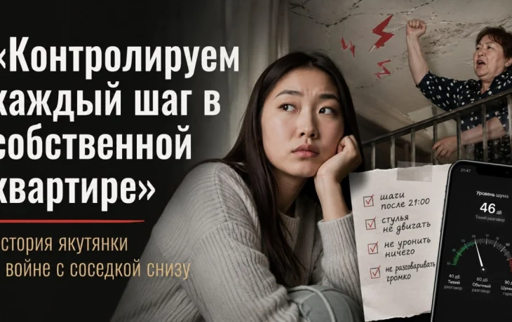 &laquo;Контролируем каждый шаг в собственной квартире&raquo;: история якутянки о войне с соседкой снизу
