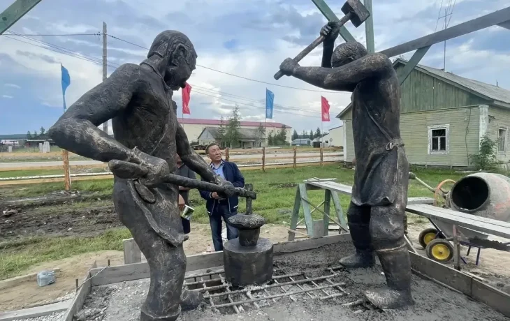 В Качикатском наслеге подвели итоги фестиваля бетонных скульптур &laquo;ТаасУусФест&raquo;